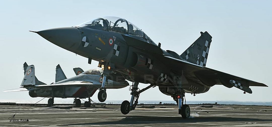 Indian Navy Chief visits INS Baaz, critical Naval Air Station that