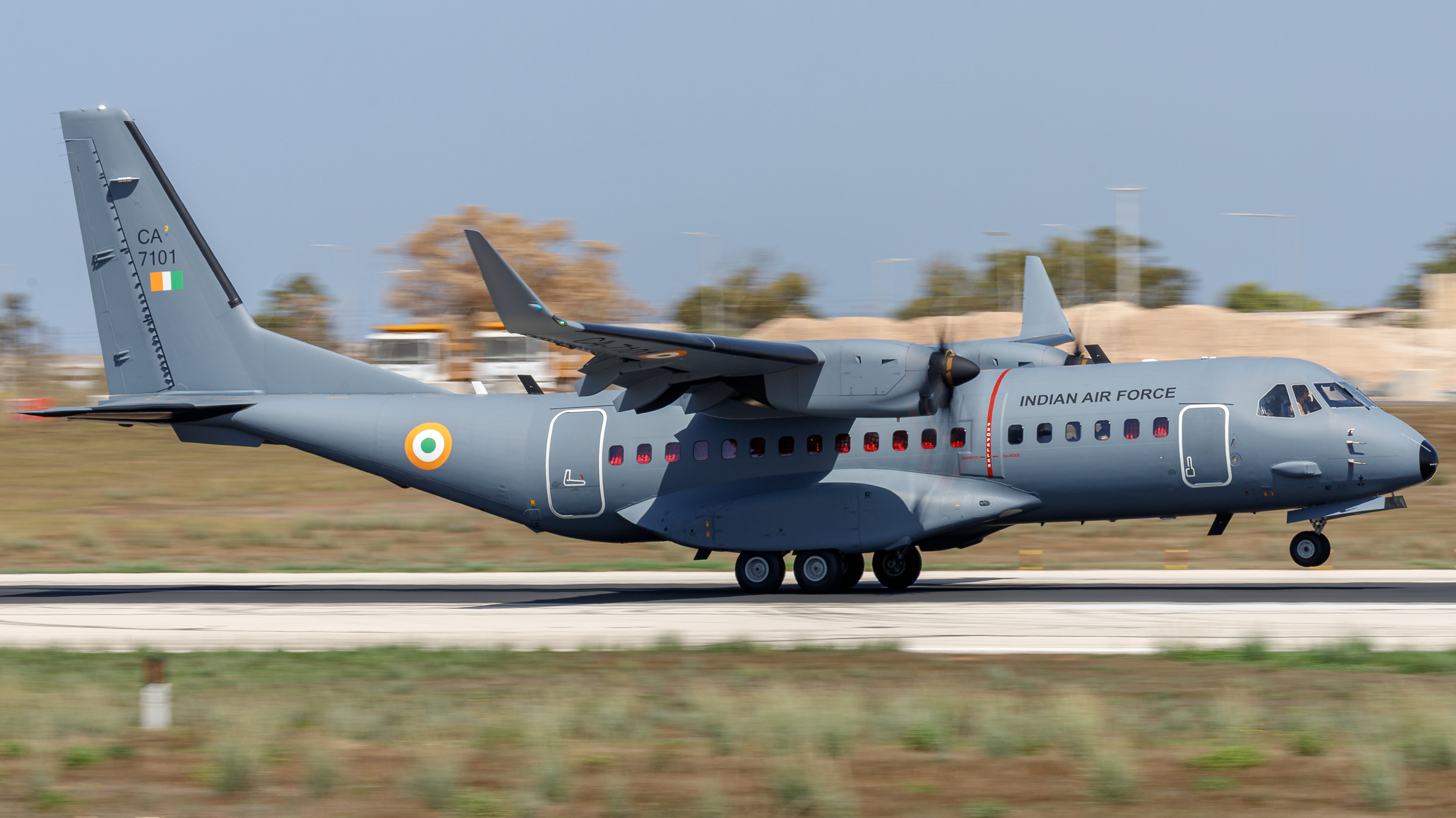 Indian Air Force First C-295 Aircraft CA-7101 - 01.jpg