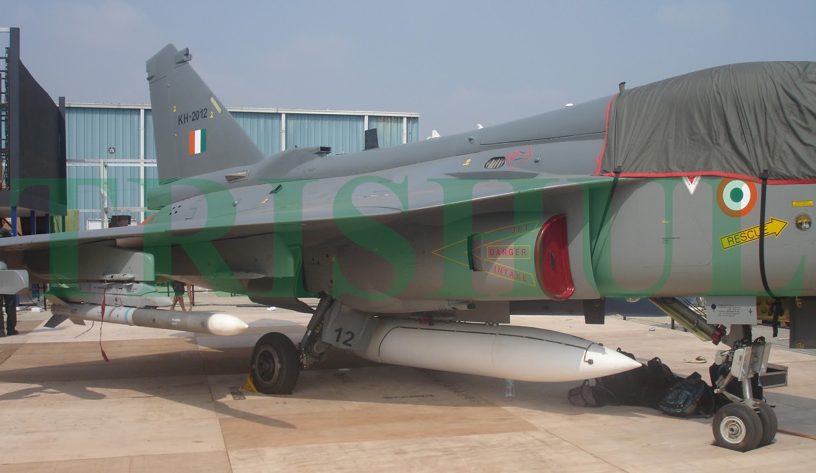 Tejas Mk.1 with Derby BVRAAM & Supersonic Underbelly Fuel Tank.jpg