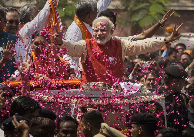 Narendra Modi, 2014.