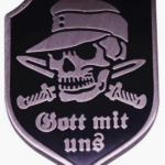 Totenkopf patch available on Amazon.