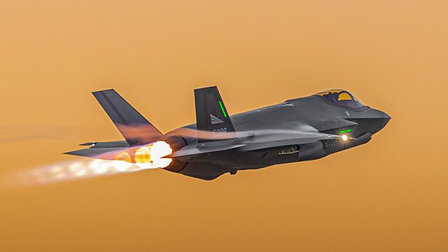 F-35 Lightning II fighter jet