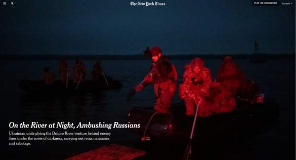 NYT: On the River at Night, Ambushing Russians