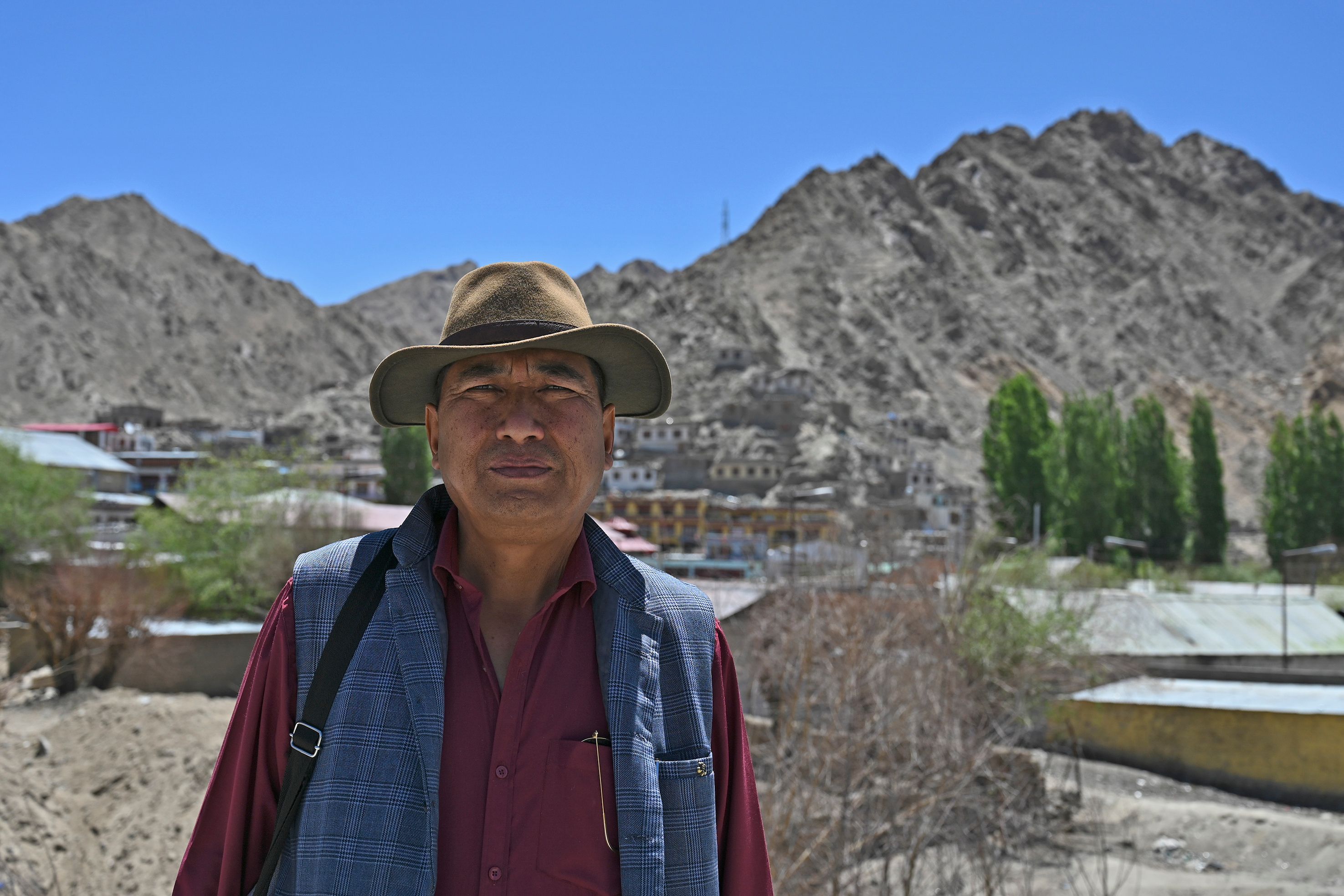 Chhepal, who has served in the area and is based in Leh, said the mobilisation is unprecedented in a sensitive region touching Pakistan and China. Indian fighter jets roared over the Indian Himalayan town of Leh on June 24 reinforcing simmering border tensions with China that military sources say has taken over a chunk of territory that India considers its own. (Photo by AFP)