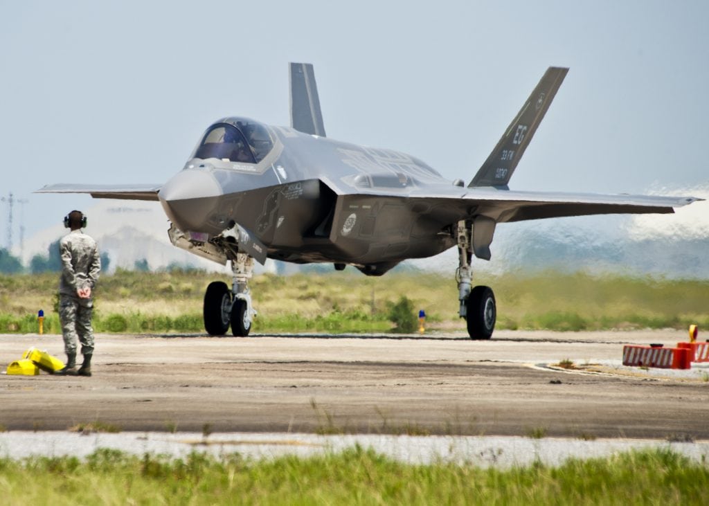 Radar mountings in the nose of the Lockheed Martin F-35 fighter are different for the current AN/APG-81 by Northrop Grumman and the future AN/APG-85 radar, also by Northrop Grumman–a difference which has helped complicate fielding of the new radar which was to deliver with F-35 Lot 17 but may now instead deliver later, possibly in Lot 20 in the next two years. Radar mountings in the nose of the Lockheed Martin F-35 fighter are different for the current AN/APG-81 by Northrop Grumman and the future AN/APG-85 radar, also by Northrop Grumman–a difference which has helped complicate fielding of the new radar which was to deliver with F-35 Lot 17 but may now instead deliver later, possibly in Lot 20 in the next two years.
